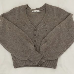 Abercrombie and Fitch Crop Cardigan